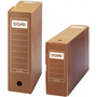 DOHE CAJA ARCHIVO PP FOLIO PROLONGADO MARRON 50-PACK 09200